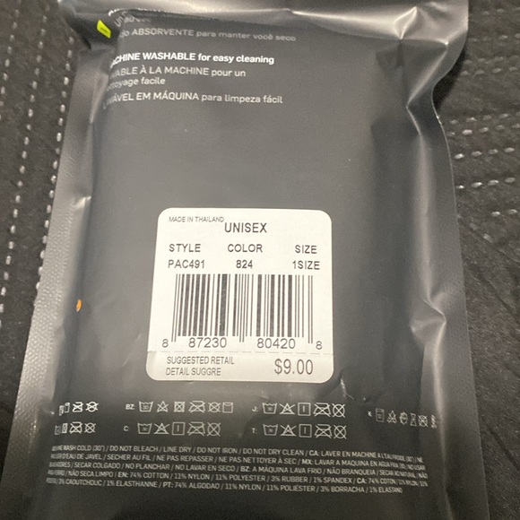 NWT orange Nike wristbands . Great bands for exercising 🏃 - Picture 3 of 3